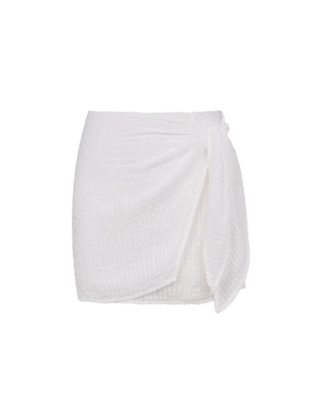 Kim Mini Skirt - Off White