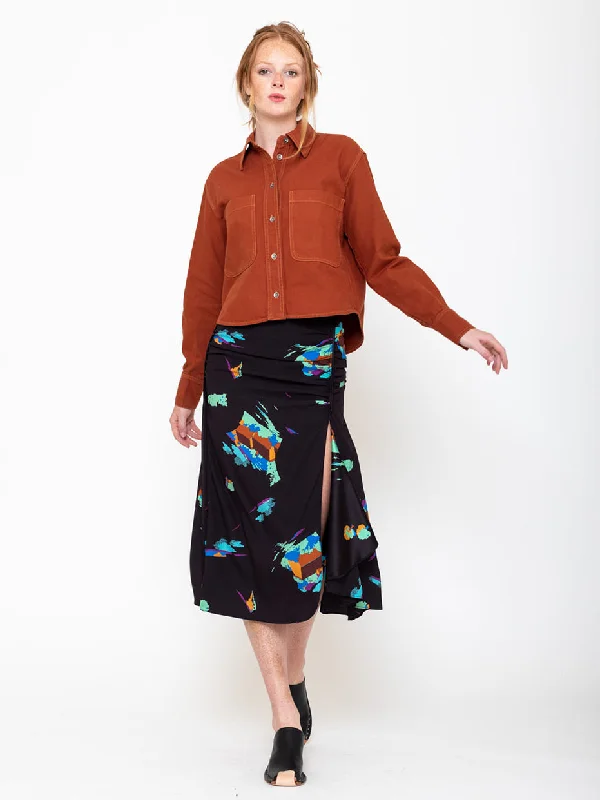 Muci Skirt - Black Print