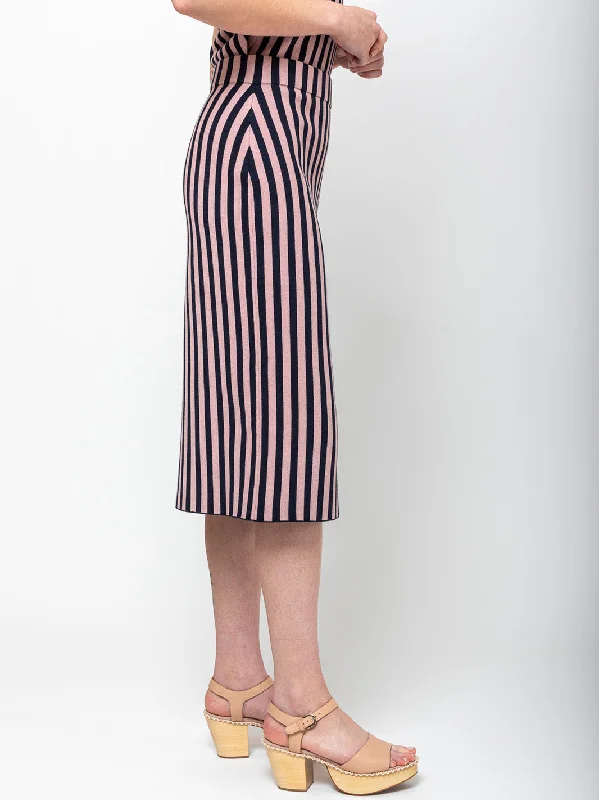 Kacey Skirt - Pink/Navy