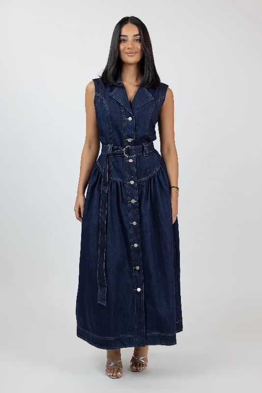 Jovienne Denim Dress