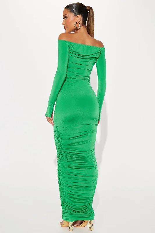 Kristal Maxi Dress - Kelly Green