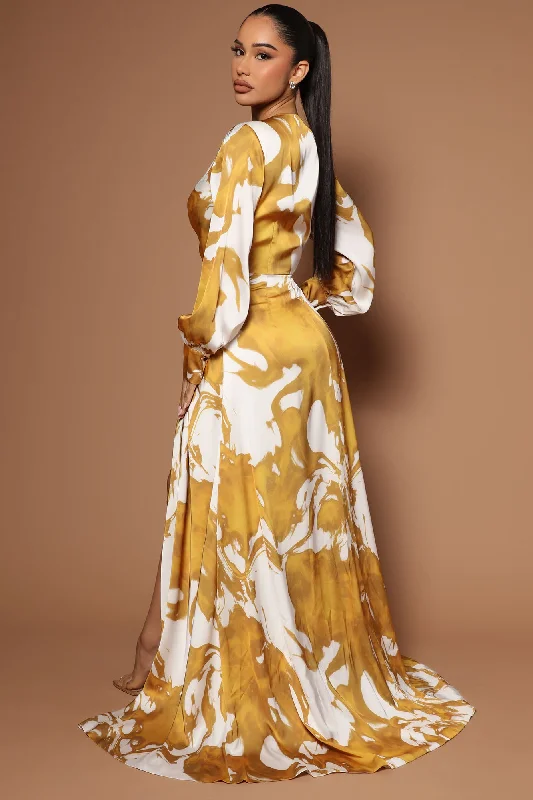 Marni Maxi Dress - Gold